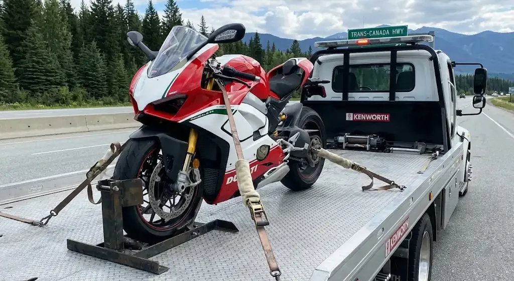 Minneapolis motorcycle tow truck service